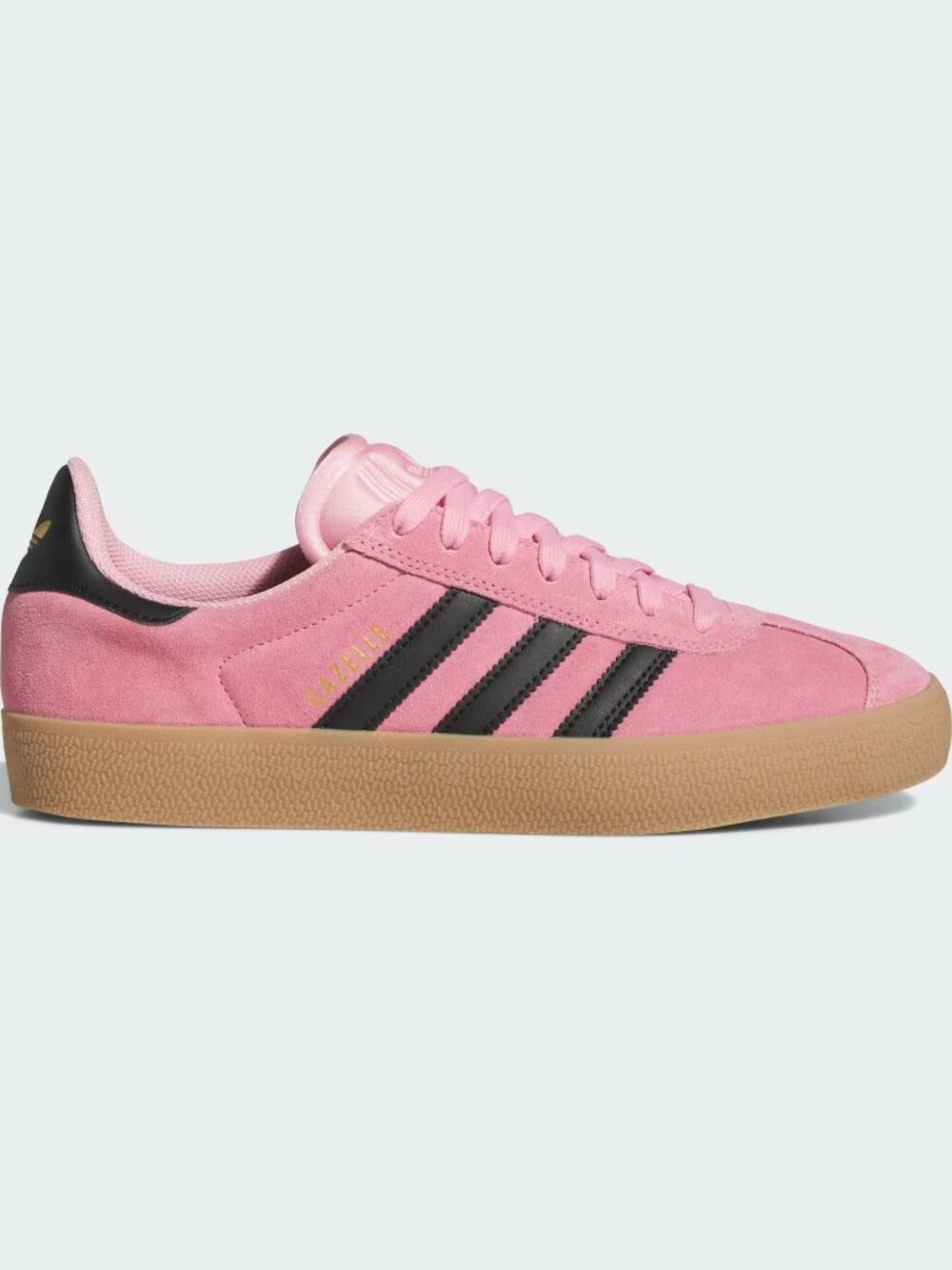 Adidas Gazelle ADV Sneaker - Color: Pink/Black/Gum - Size: Women 6.5